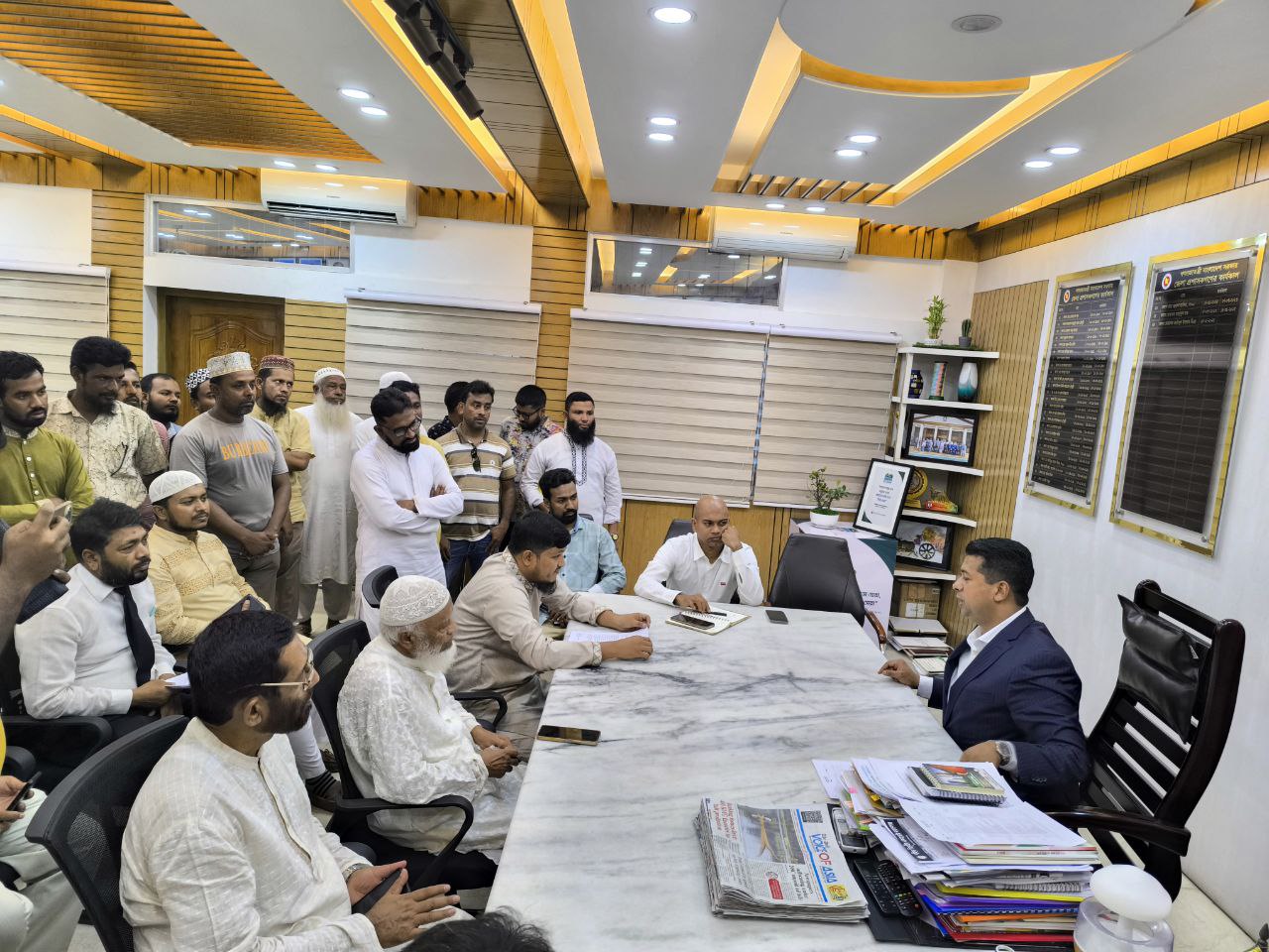 ৯ সেপ্টেম্বর নারায়ণগঞ্জকে MRT-2 (মেট্রোরেল) প্রকল্পে যুক্ত করার দাবিতে নারায়ণগঞ্জ জেলা প্রশাসক এর নিকট স্মারকলিপির প্রদান